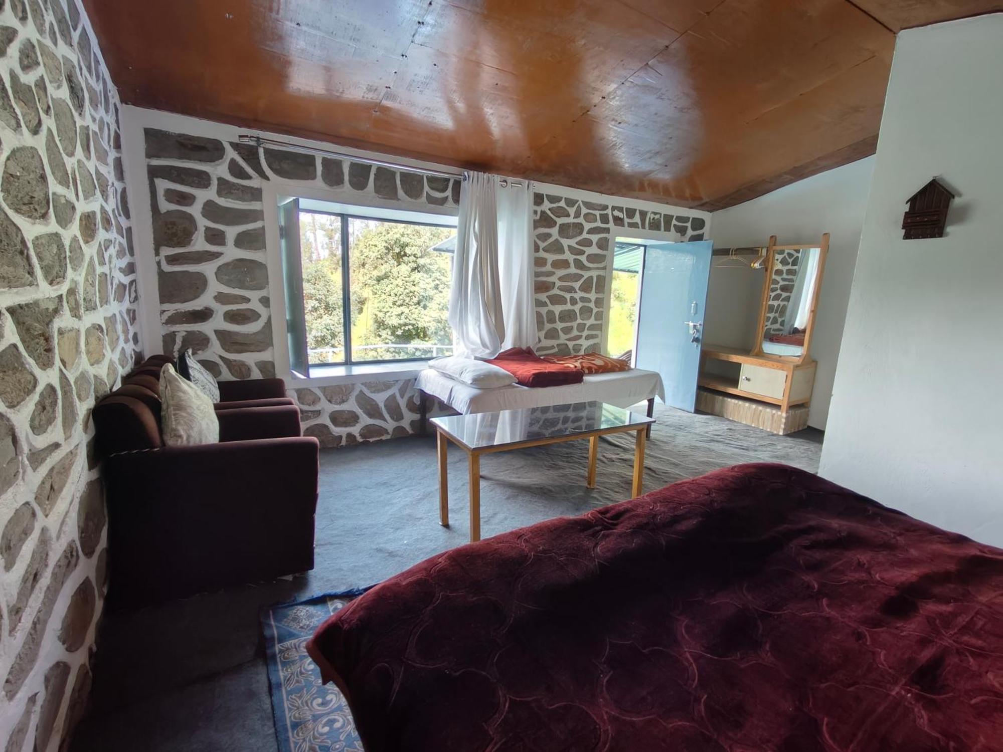 Himwanderer Camps & Cottages Pangot Нейнитал Екстериор снимка